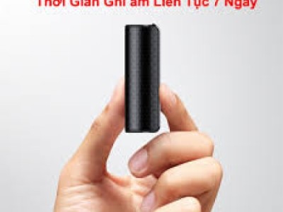 Máy Ghi Âm Mini Quy Nhơn – Siêu Nhỏ, Ngụy Trang, Pin Trâu Chính Hãng
