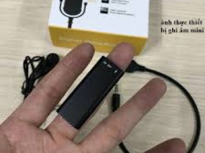 Máy Ghi Âm Mini Vĩnh Long – Siêu Nhỏ, Giấu Kín, Ngụy Trang Chính Hãng