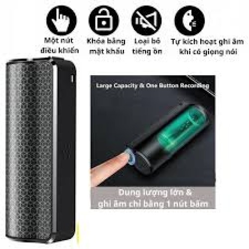 Máy Ghi Âm Mini Đà Lạt – Siêu Nhỏ, Giấu Kín, Ngụy Trang Chính Hãng